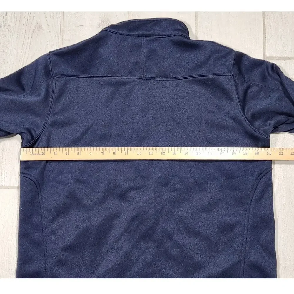 NEW Midwestern University Blue Gold Jacket Womens Large Full Zip Performance Tek - Picture 6 of 6